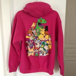 nickelodeon hoodie pink